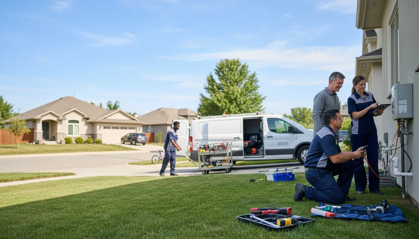 Tankless water heater service in Kinzers, PA